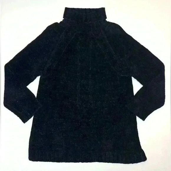 Carolyn Taylor Women’s Turtle Neck Black Sweater Size- Small - Picture 3 of 8